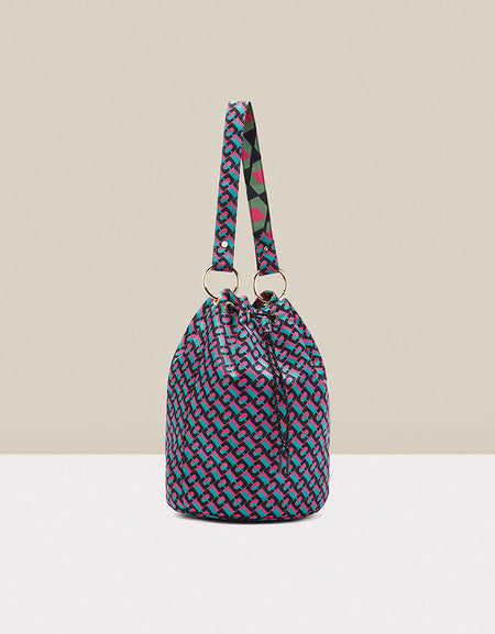 Blue Lace Long Sleeve Dress