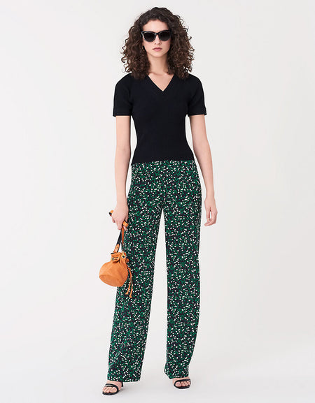 Blue Lace Long Sleeve Dress